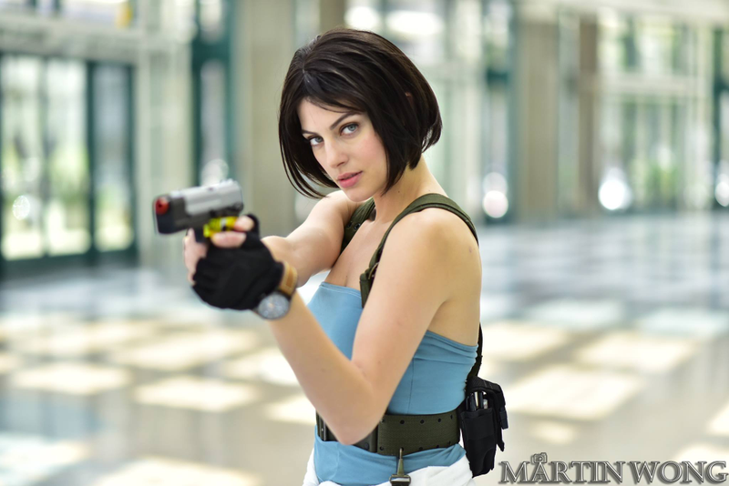 By Julia Voth (who has actually played Jill Valentine for Capcom)